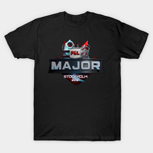 CSGO PGL Major Stockholm 2021 T-Shirt by uppermosteN